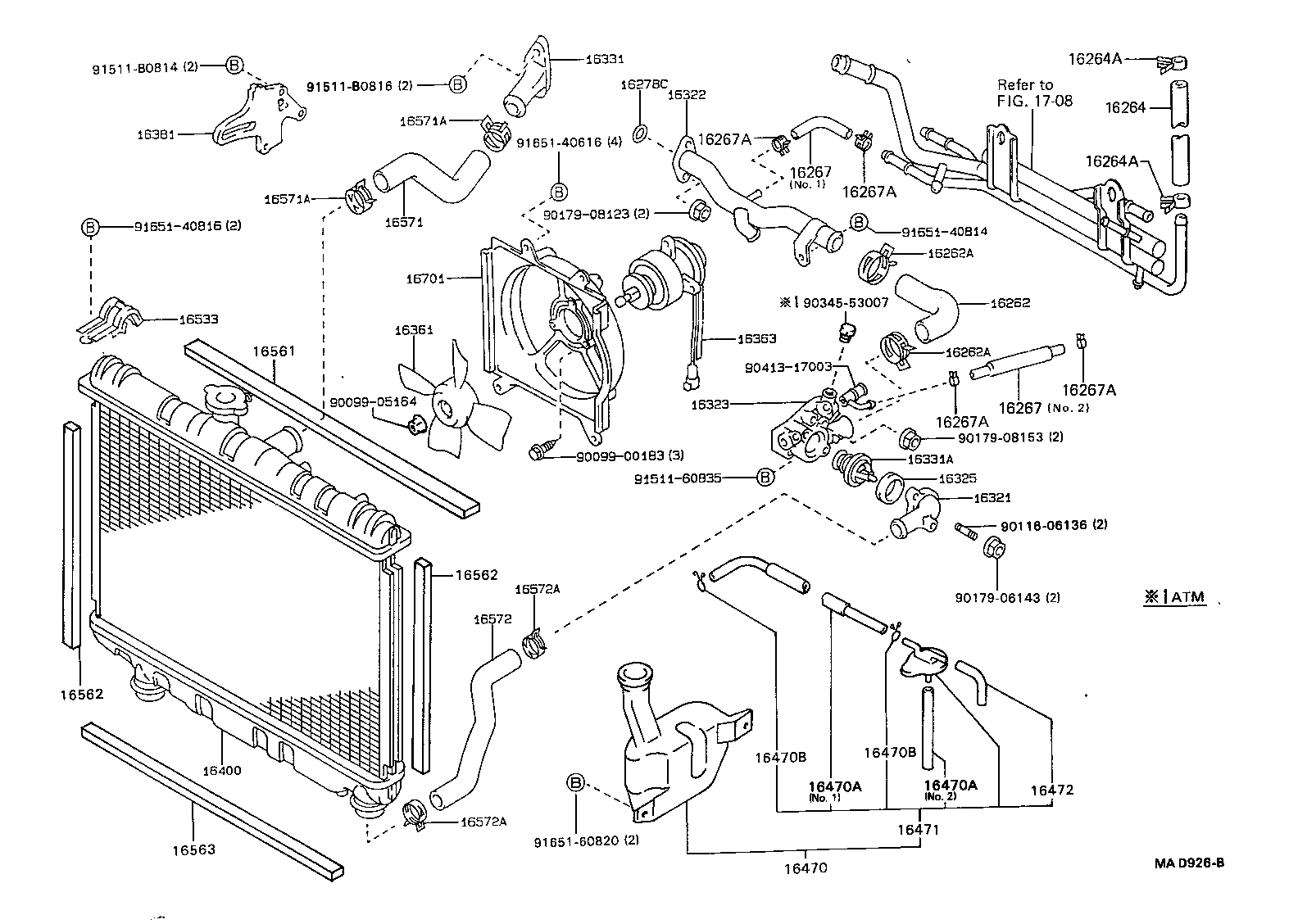 16304-74110 OUTLET, WATER product image
