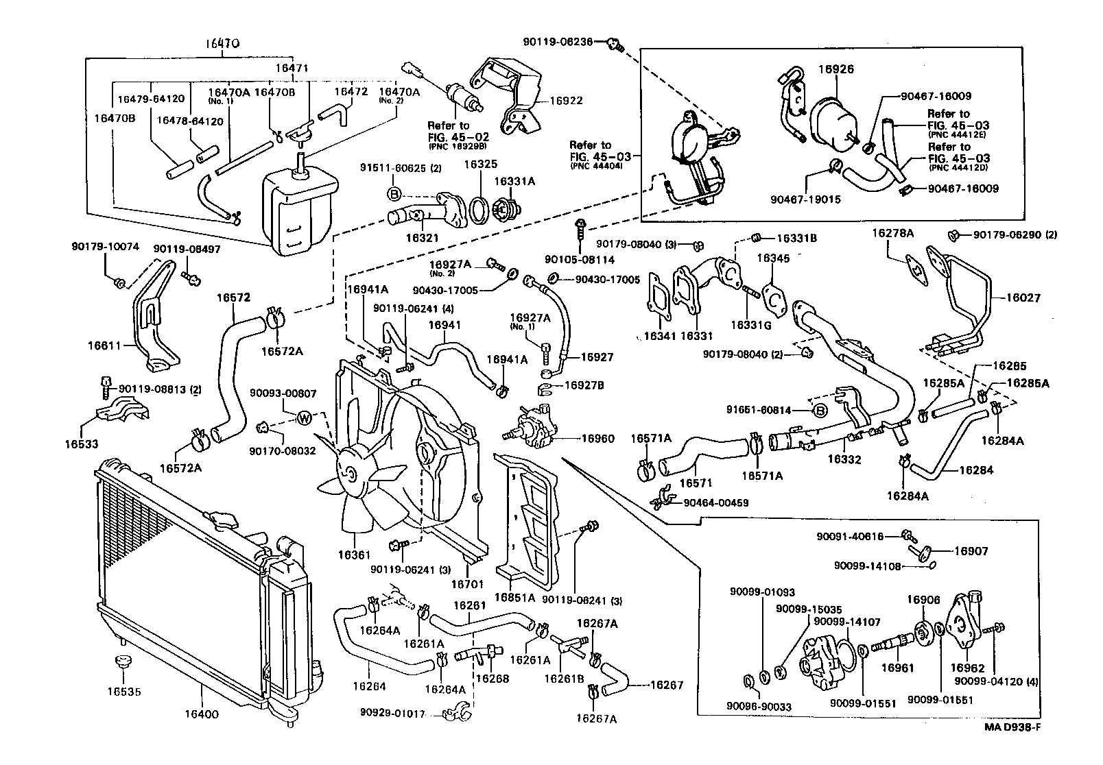 16381-62030 BAR, FAN BELT ADJUSTING product image