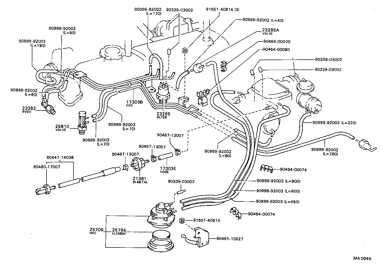17300-73020 VALVE ASSY, AIR CONTROL product image