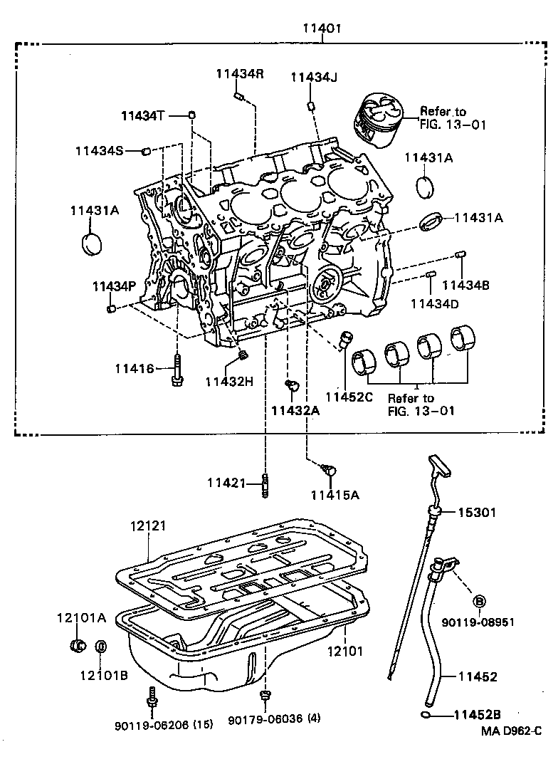 12101-62042 PAN SUB-ASSY, OIL product image
