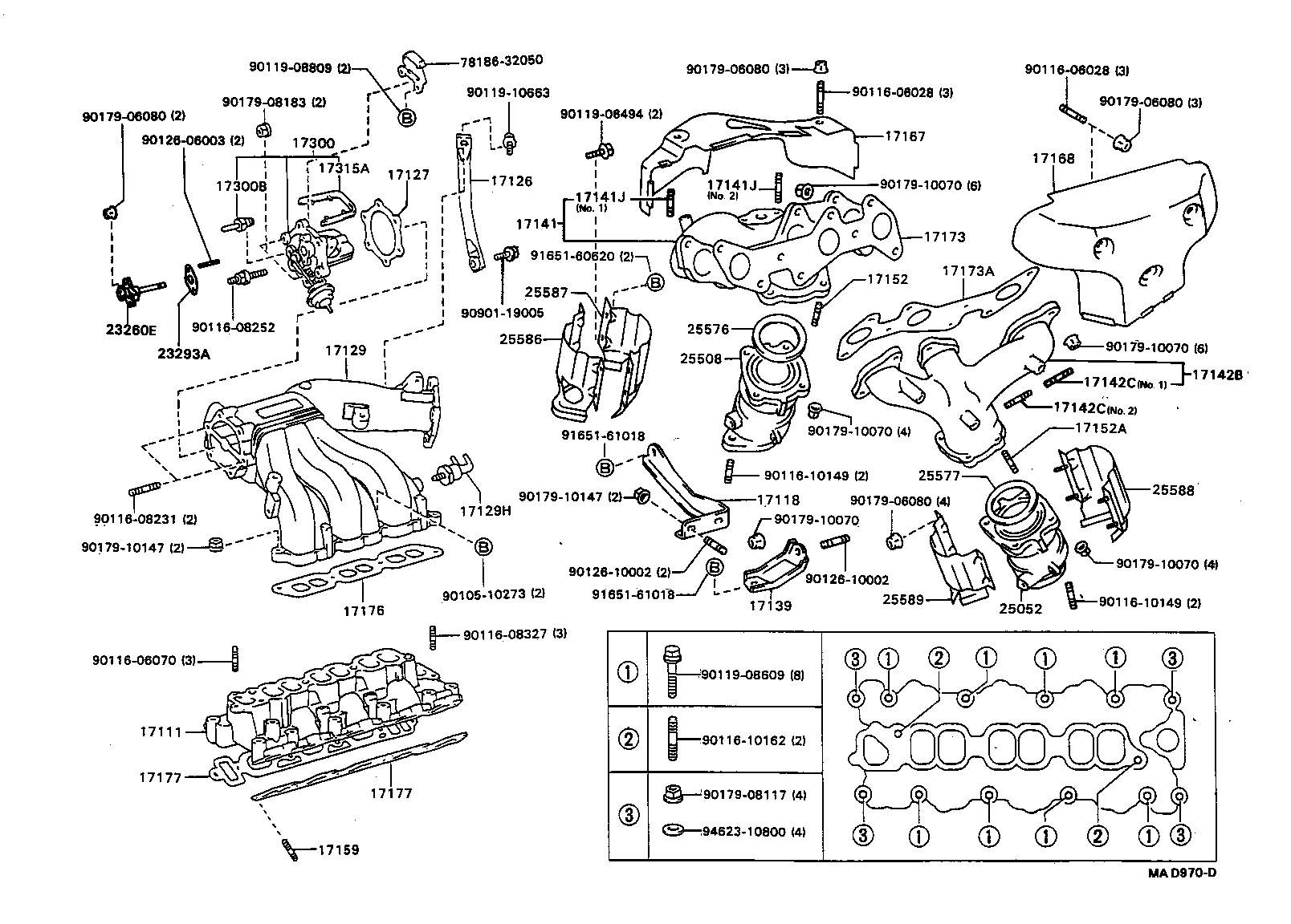 17118-62010 STAY, MANIFOLD product image