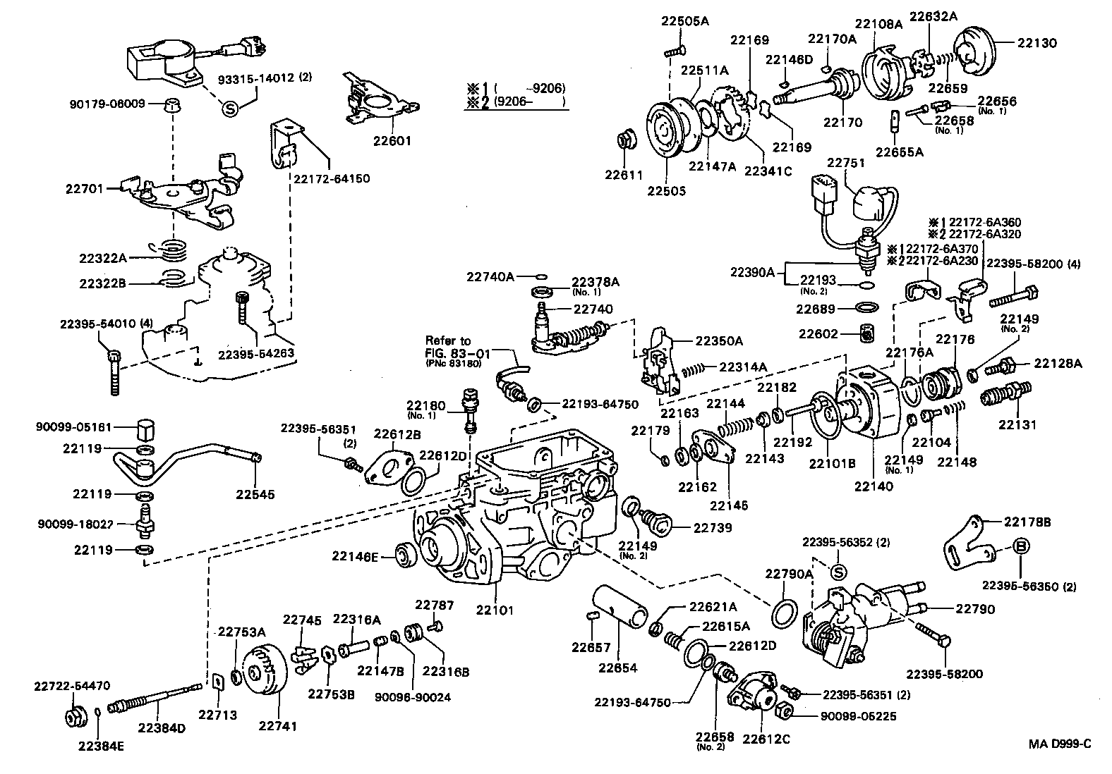 22601-6D450 BRACKET SUB-ASSY, IDLE UP product image