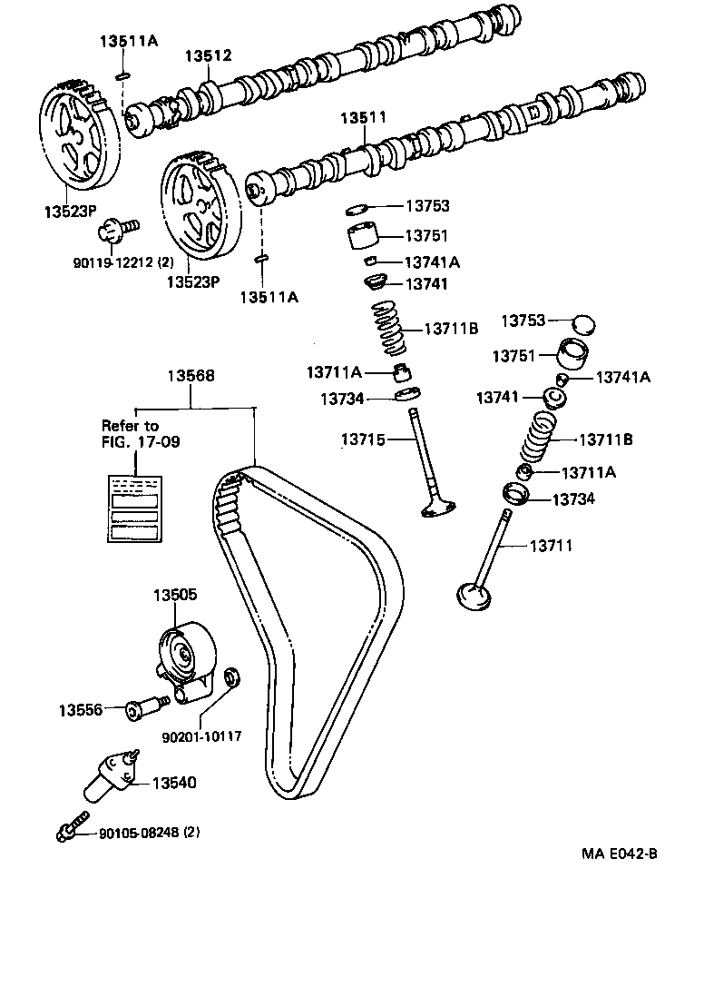 13501-46020 CAMSHAFT product image
