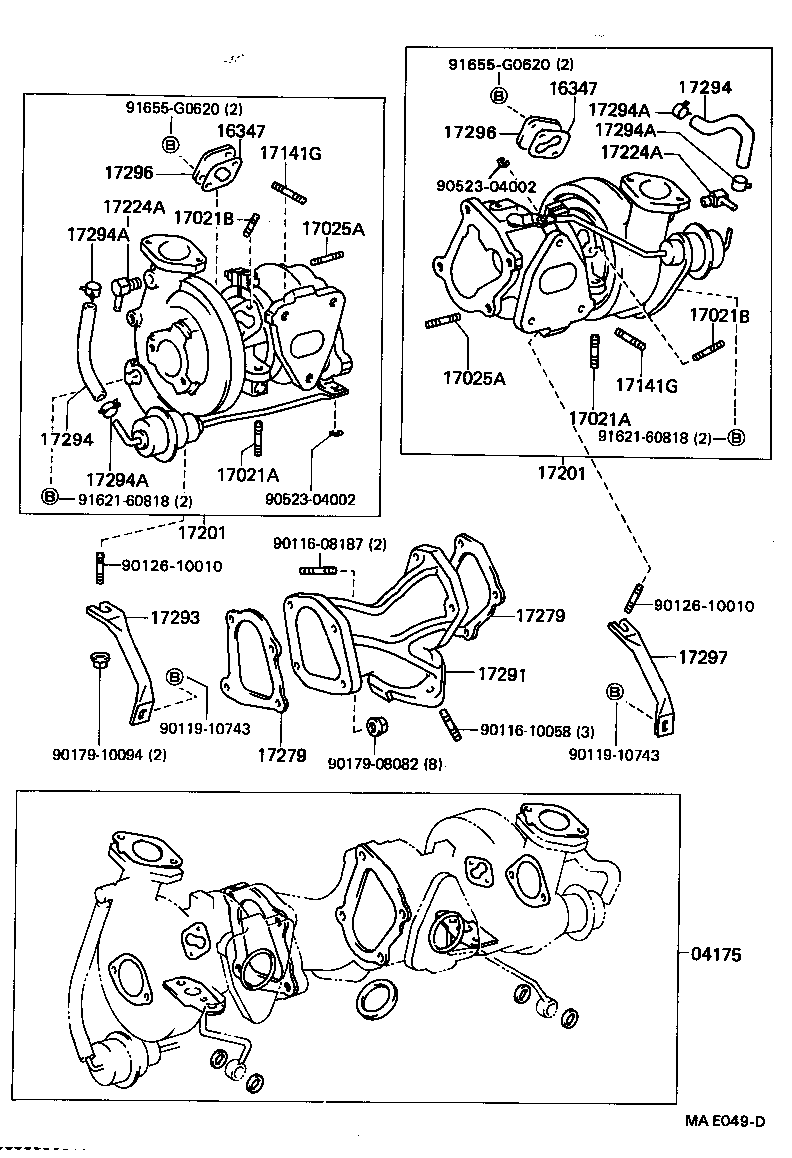 17069-70010 STATOR SUB-ASSY, CLUTCH product image