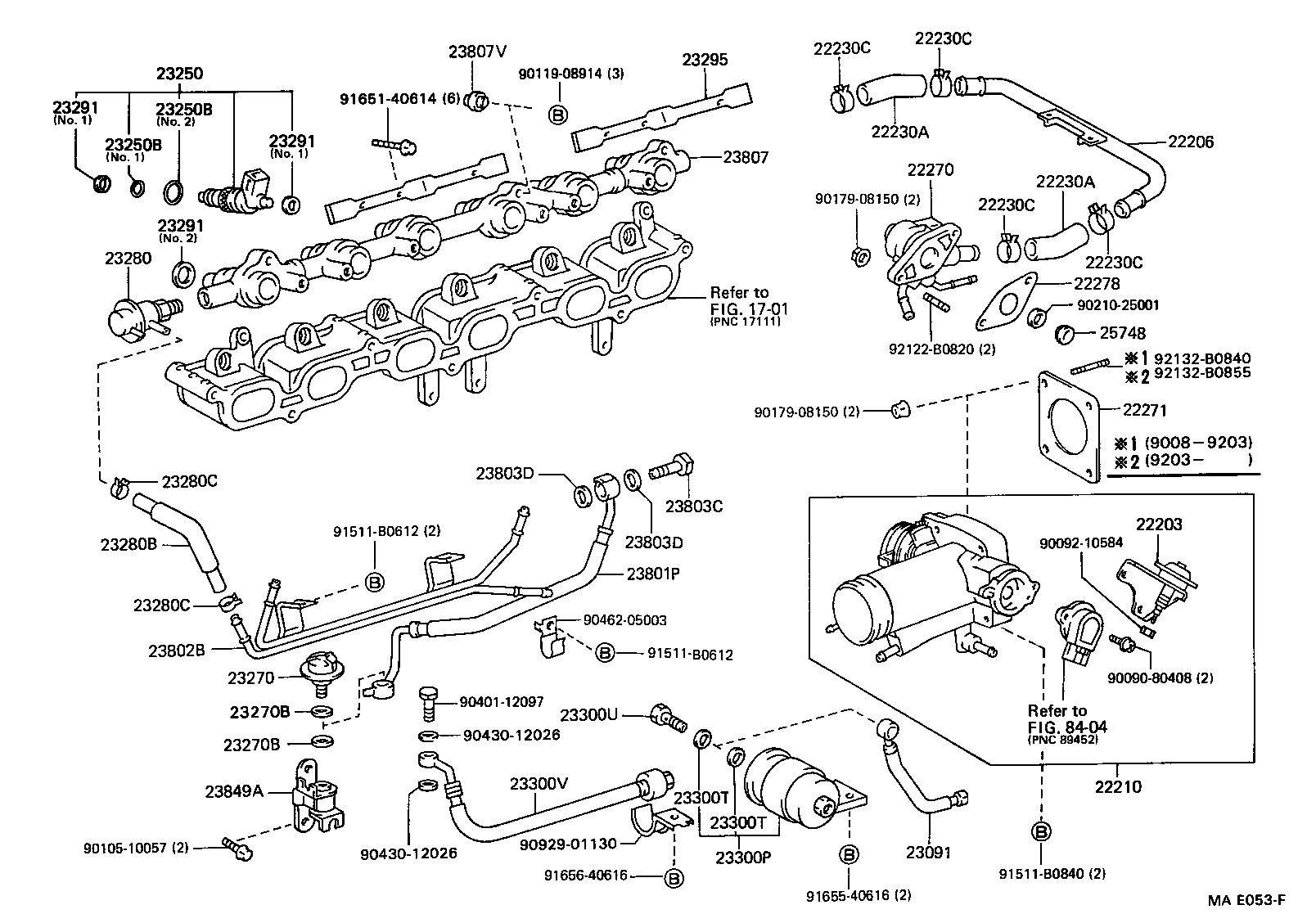 22271-88400 GASKET, THROTTLE BODY product image