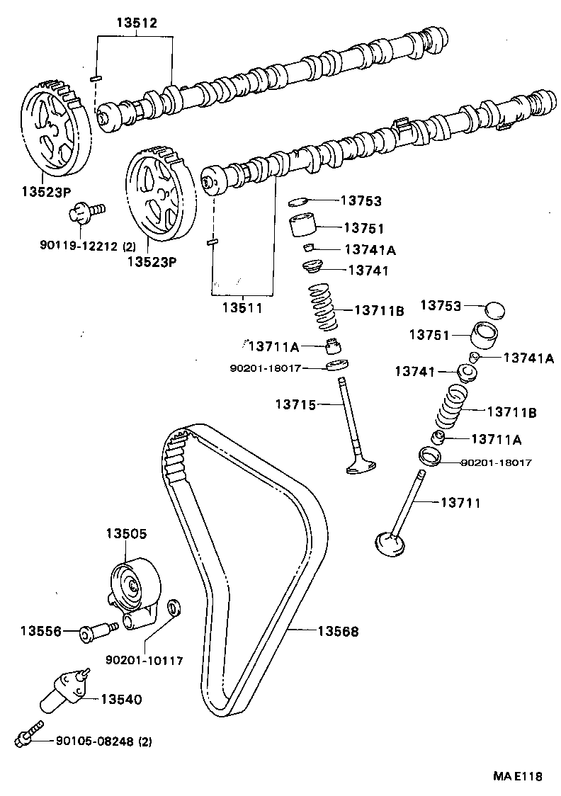 13715-70060 VALVE, EXHAUST product image