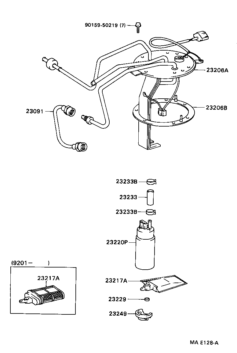 22271-74062 GASKET, THROTTLE BODY product image