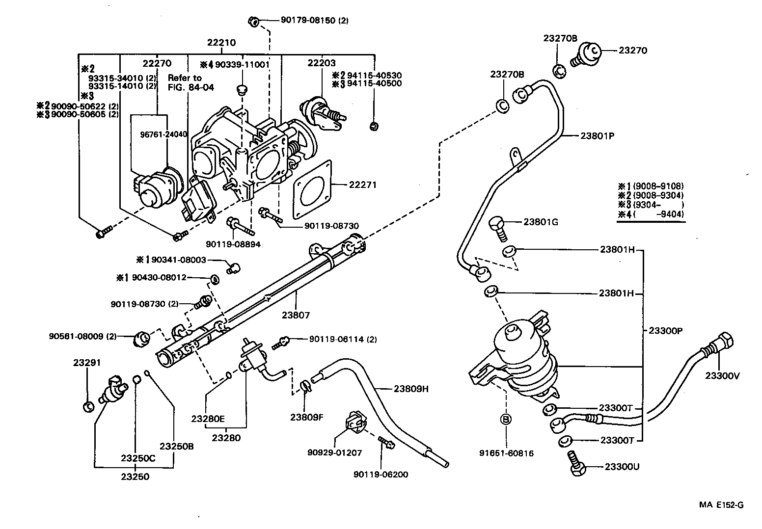 22271-74062 GASKET, THROTTLE BODY product image