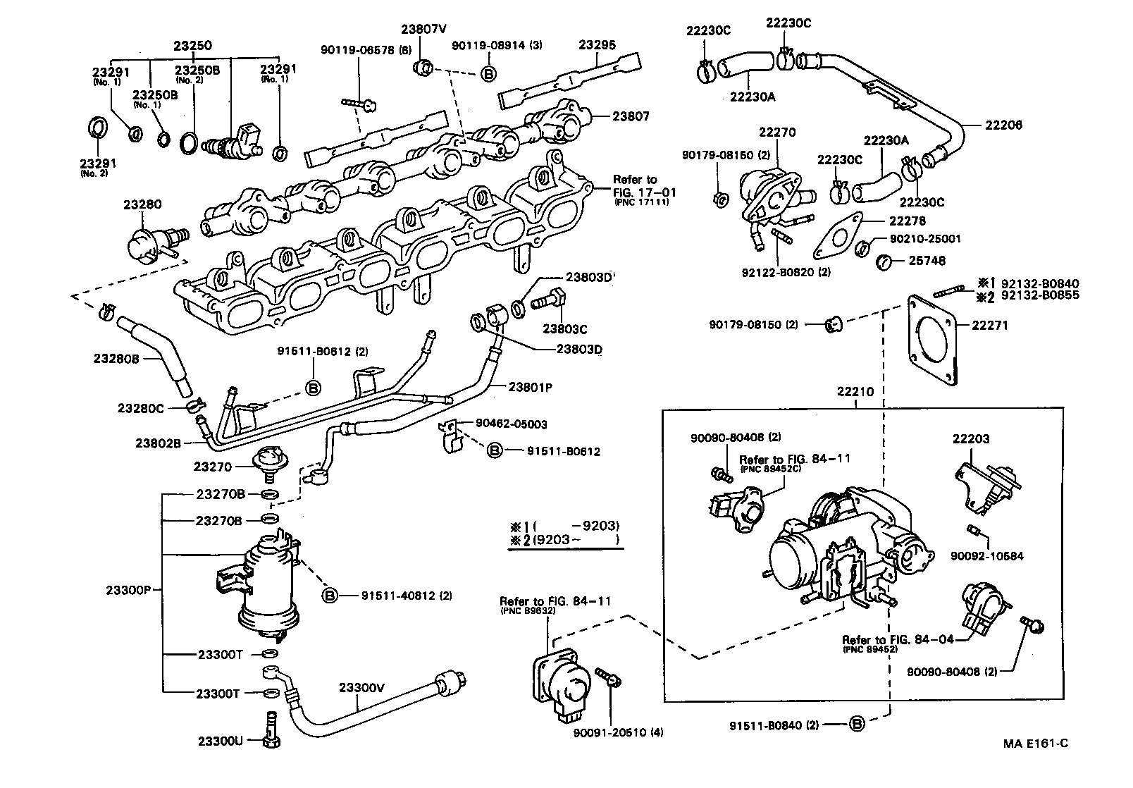 23210-46050 PUMP ASSY, FUEL W/MOTOR & BRACKET product image