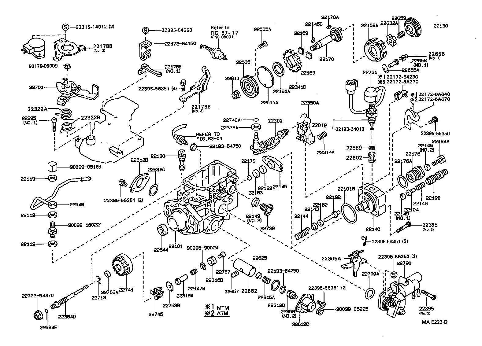 22178-55210 BRACKET(FOR INJECTION PUMP ASSY) product image