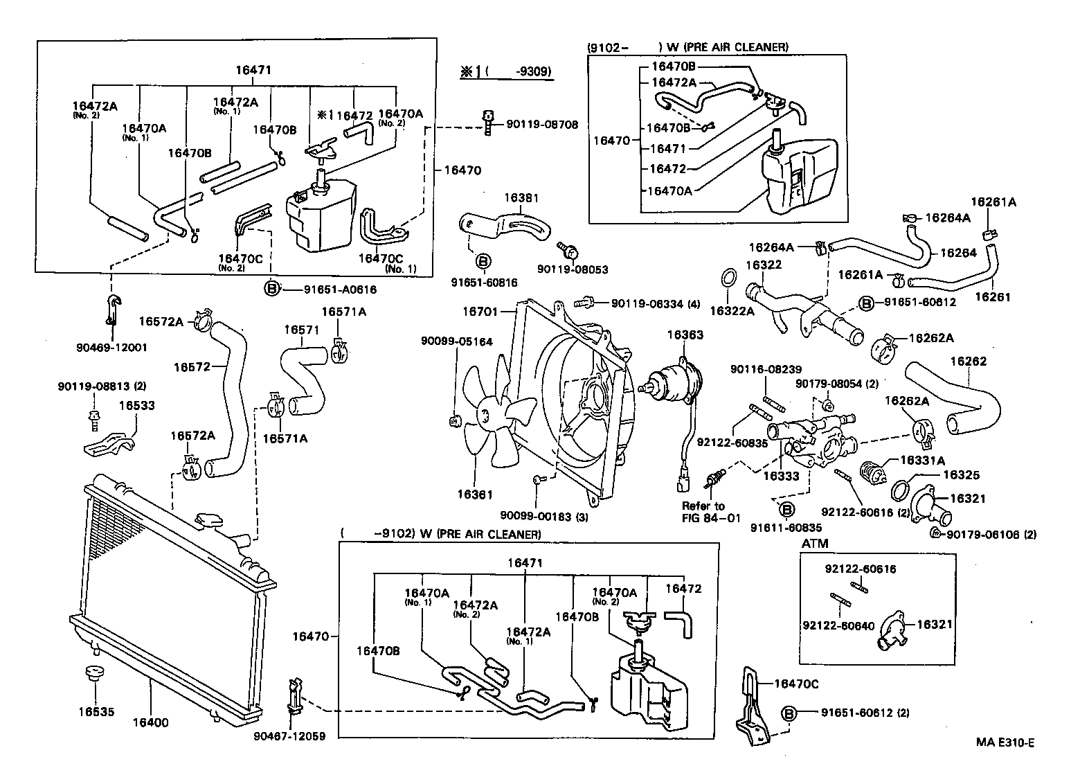 16470-11060 TANK ASSY, RADIATOR RESERVE product image