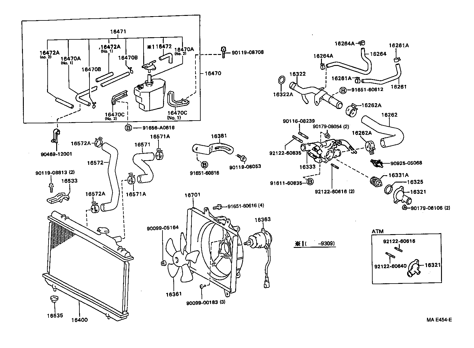 16403-11400 CORE SUB-ASSY, RADIATOR product image