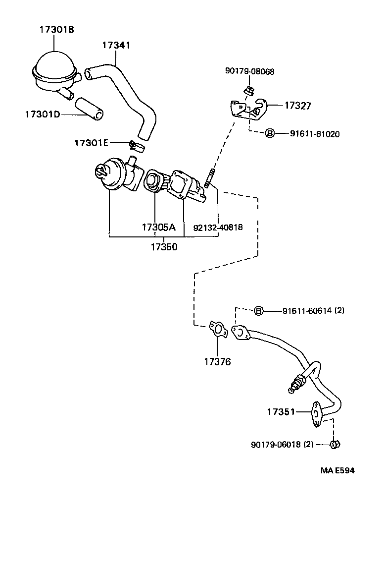 17350-13090 VALVE ASSY, REED product image