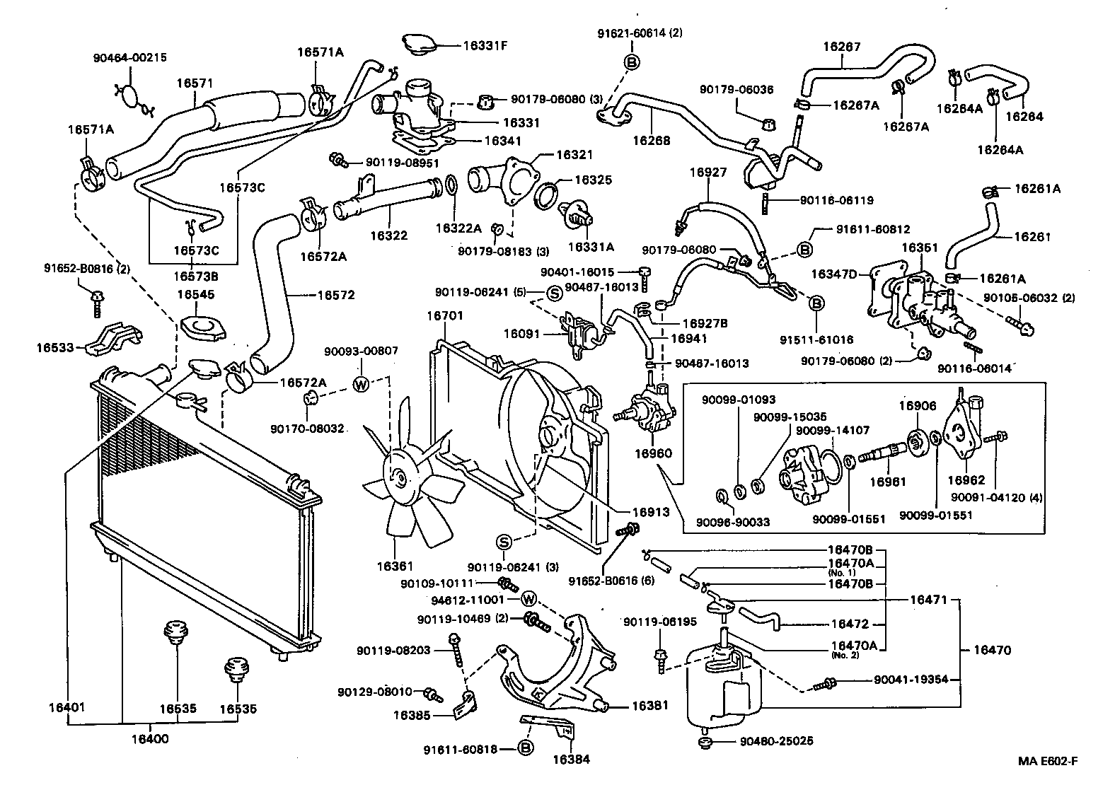 16381-62030 BAR, FAN BELT ADJUSTING product image