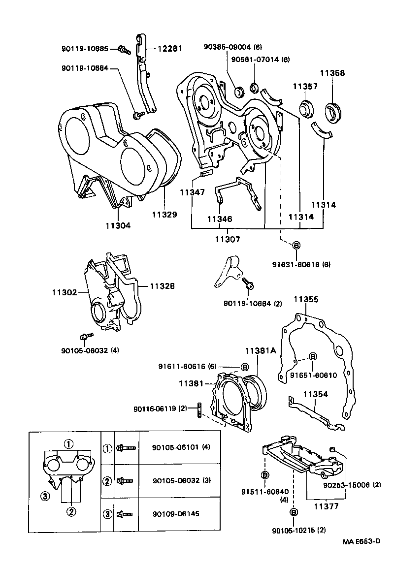 Thumbnail 4 for 11361-0A010