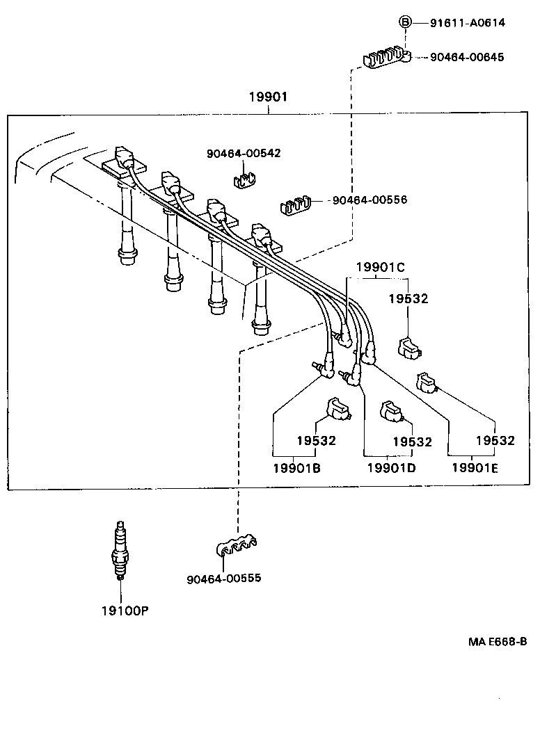 19941-20010 CLAMP, RESISTIVE CORD, NO.1 product image