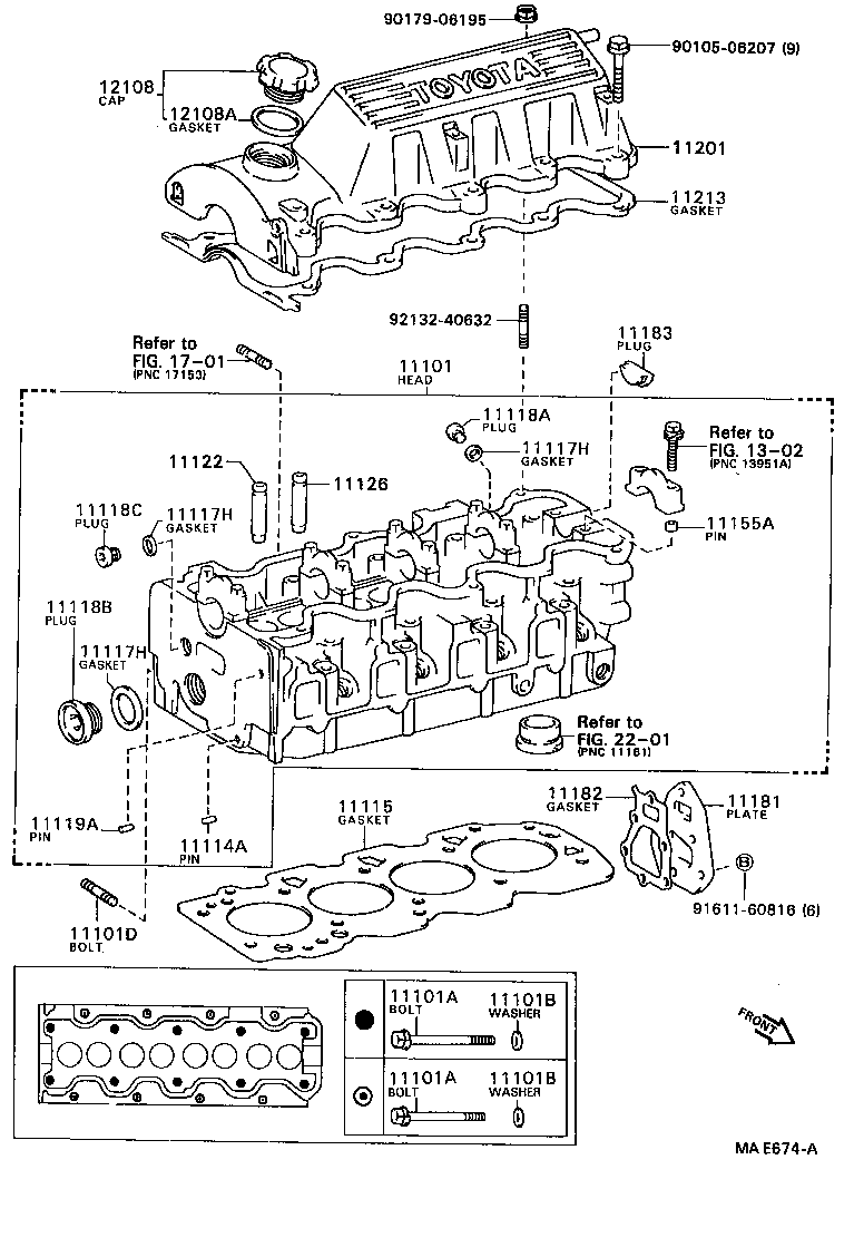 11122-16040 BUSH, INTAKE VALVE GUIDE product image