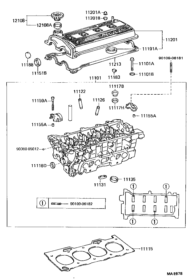 16341-64030 GASKET, WATER OUTLET product image