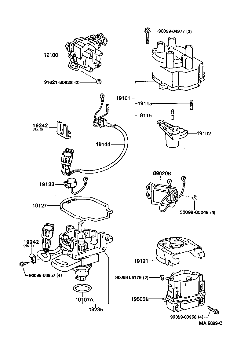 19020-02010 DISTRIBUTOR ASSY product image