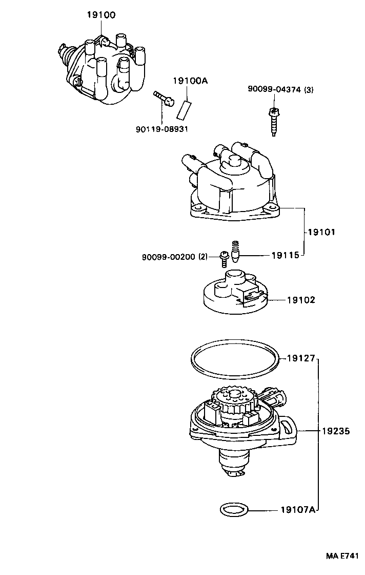 19242-16250 CLAMP, CORD, NO.2 product image