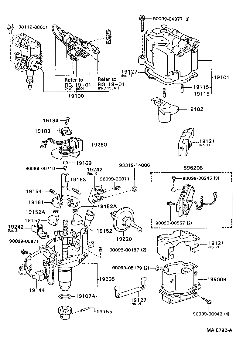 19242-71061 CLAMP, CORD product image