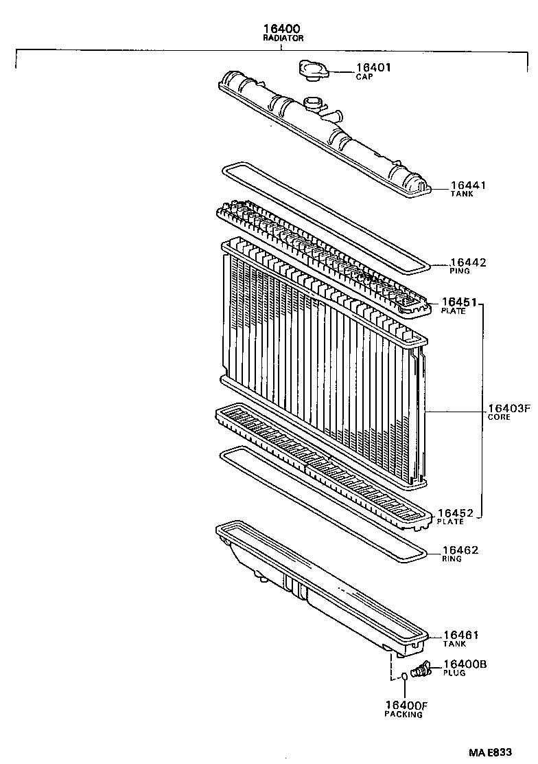 16323-15070 HOUSING, WATER INLET product image