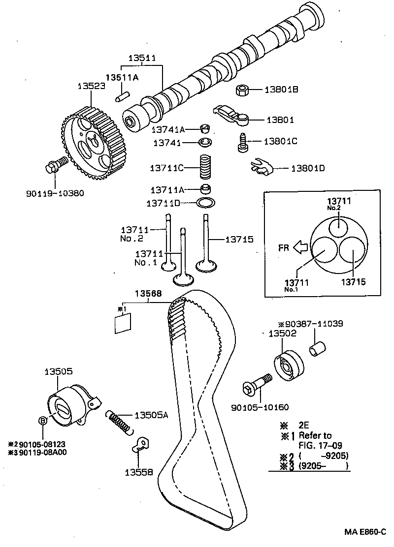 13501-16070 CAMSHAFT product image
