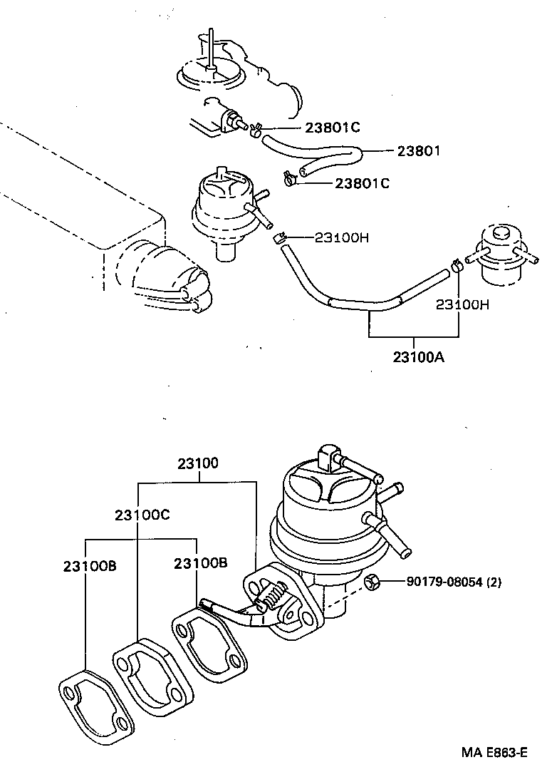 95334-06040 HOSE, FUEL product image