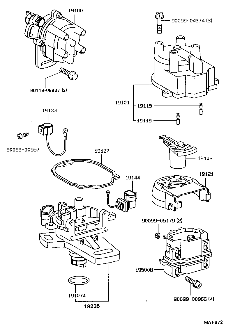 19127-02030 PACKING, DUST PROOF product image