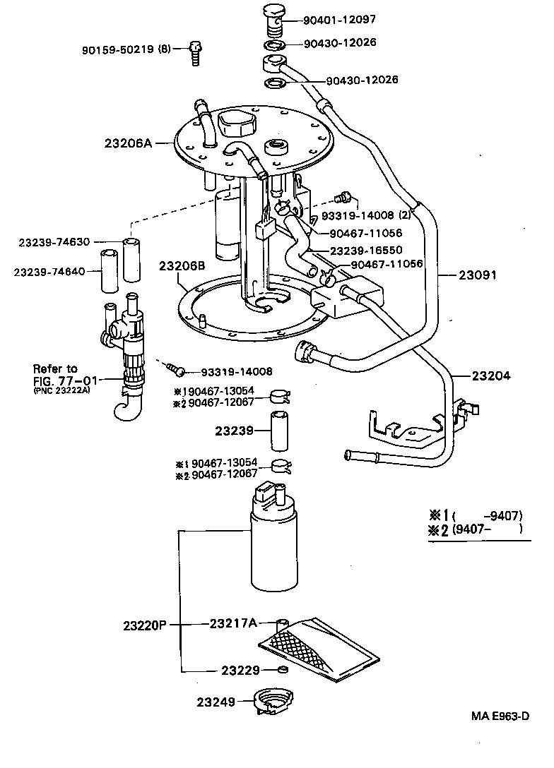 22210-16620 BODY ASSY, THROTTLE product image