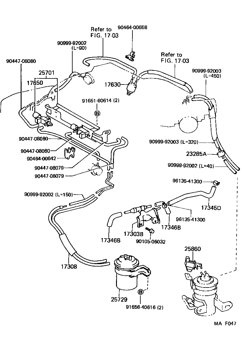 25860-62020 VALVE ASSY, VACUUM SWITCHING, NO.1 product image