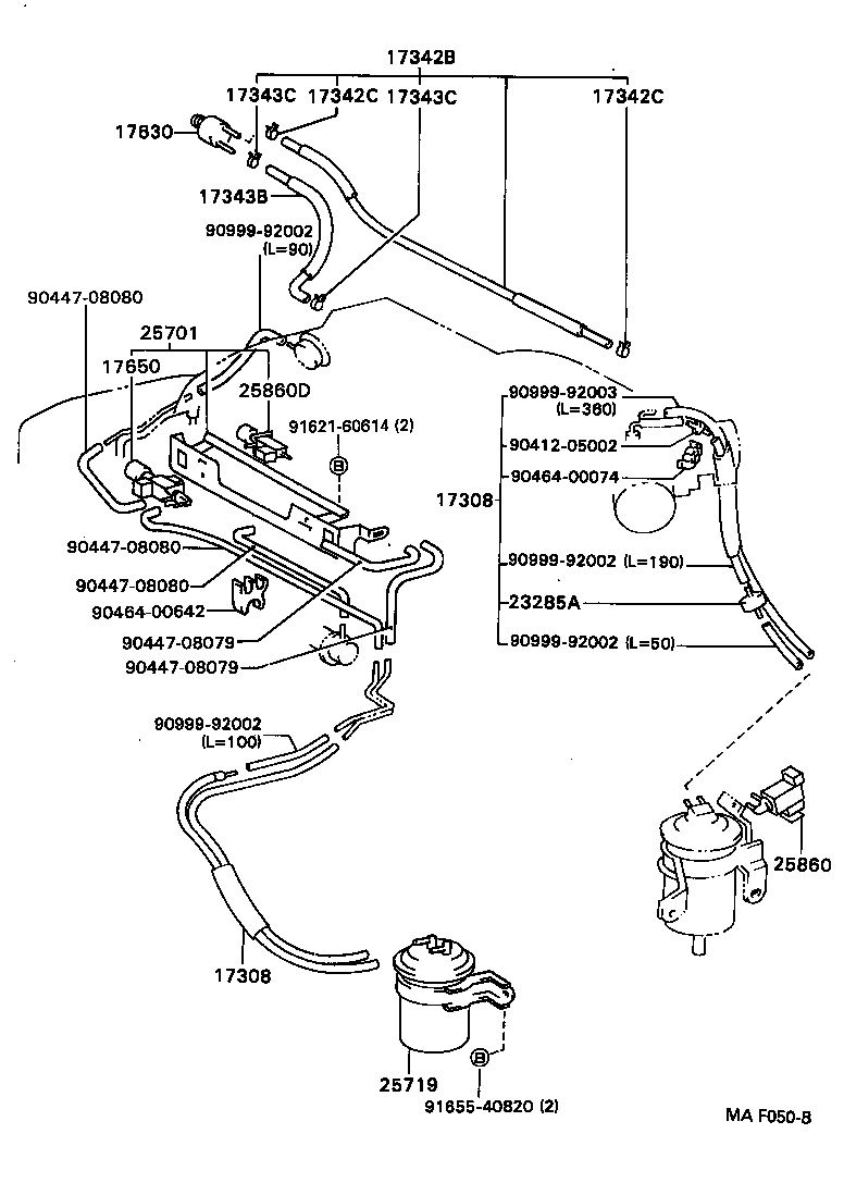 17630-74030 VALVE ASSY, AIR CONTROL product image