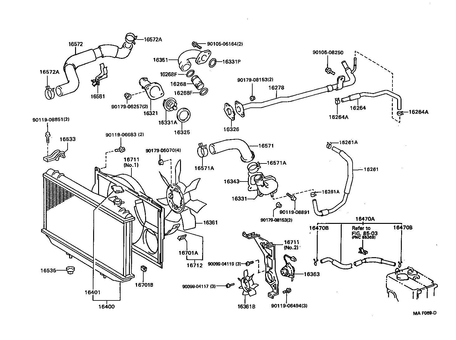 16032-50050 HOUSING, WATER INLET product image
