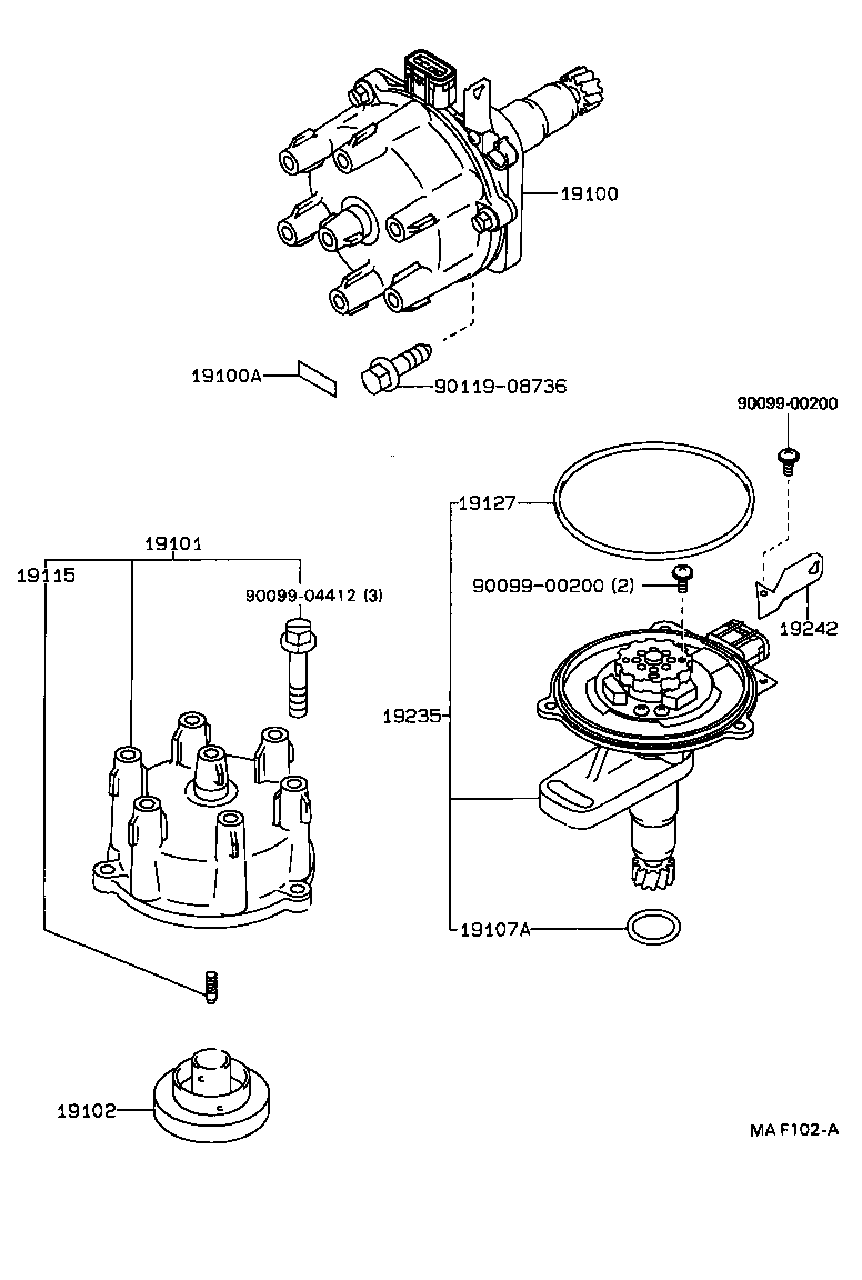 19235-73050 HOUSING, DISTRIBUTOR product image