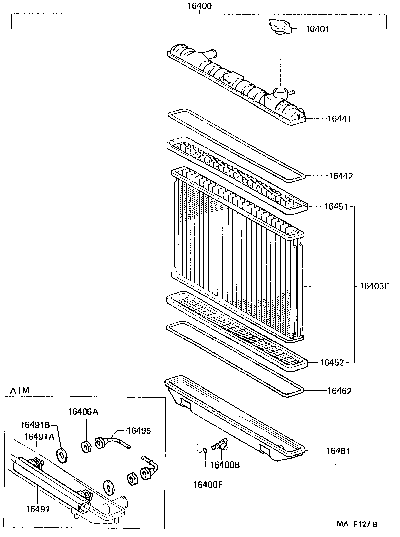 16333-54153 HOUSING, WATER OUTLET product image