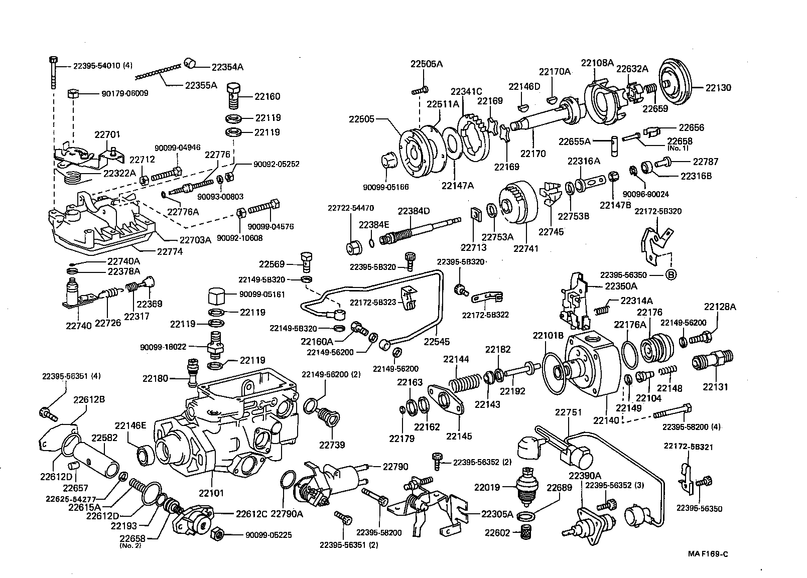 22101-54770 HOUSING SUB-ASSY, INJECTION PUMP product image