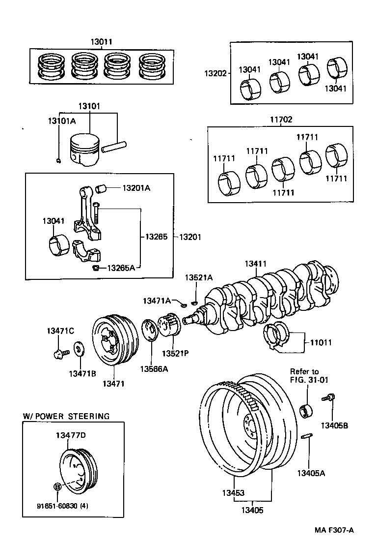 13408-64110 PULLEY, CRANKSHAFT product image