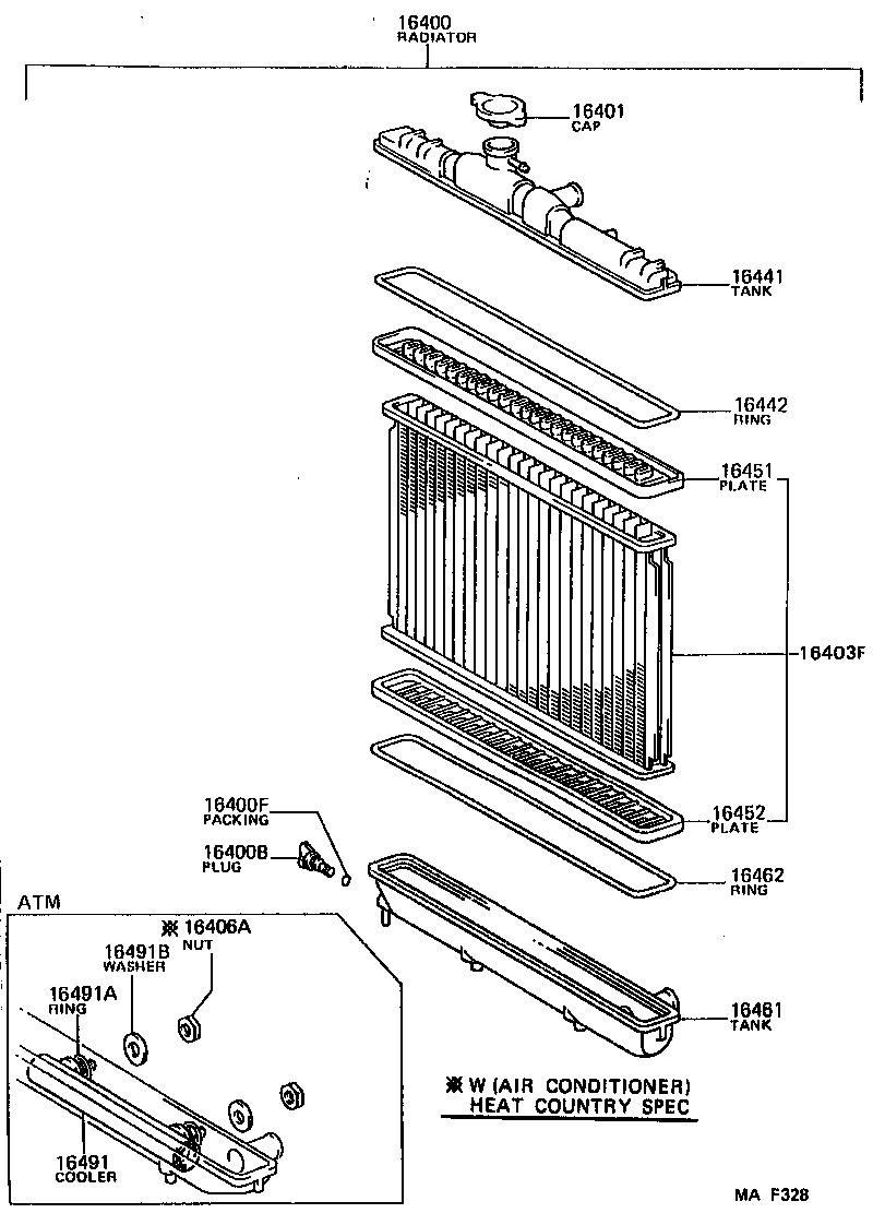16333-11120 HOUSING, WATER OUTLET product image