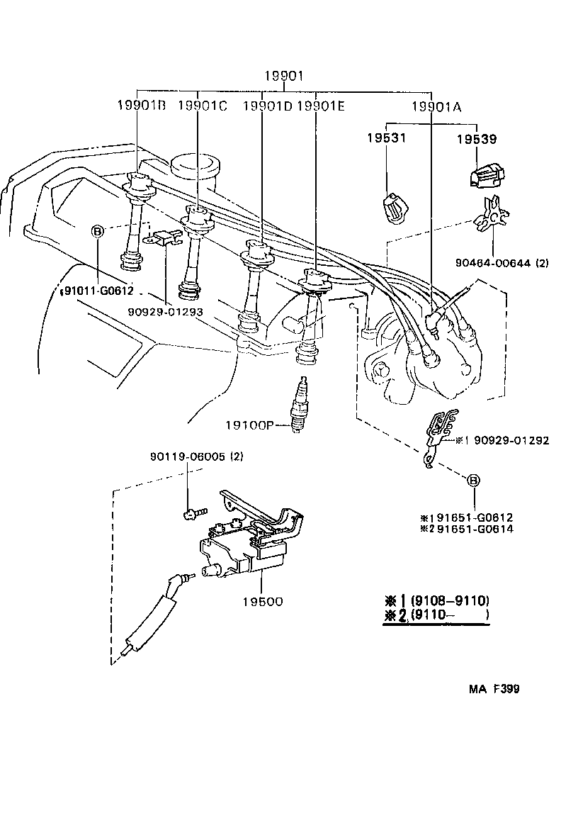 19590-74150 CORD, COIL RESISTIVE product image