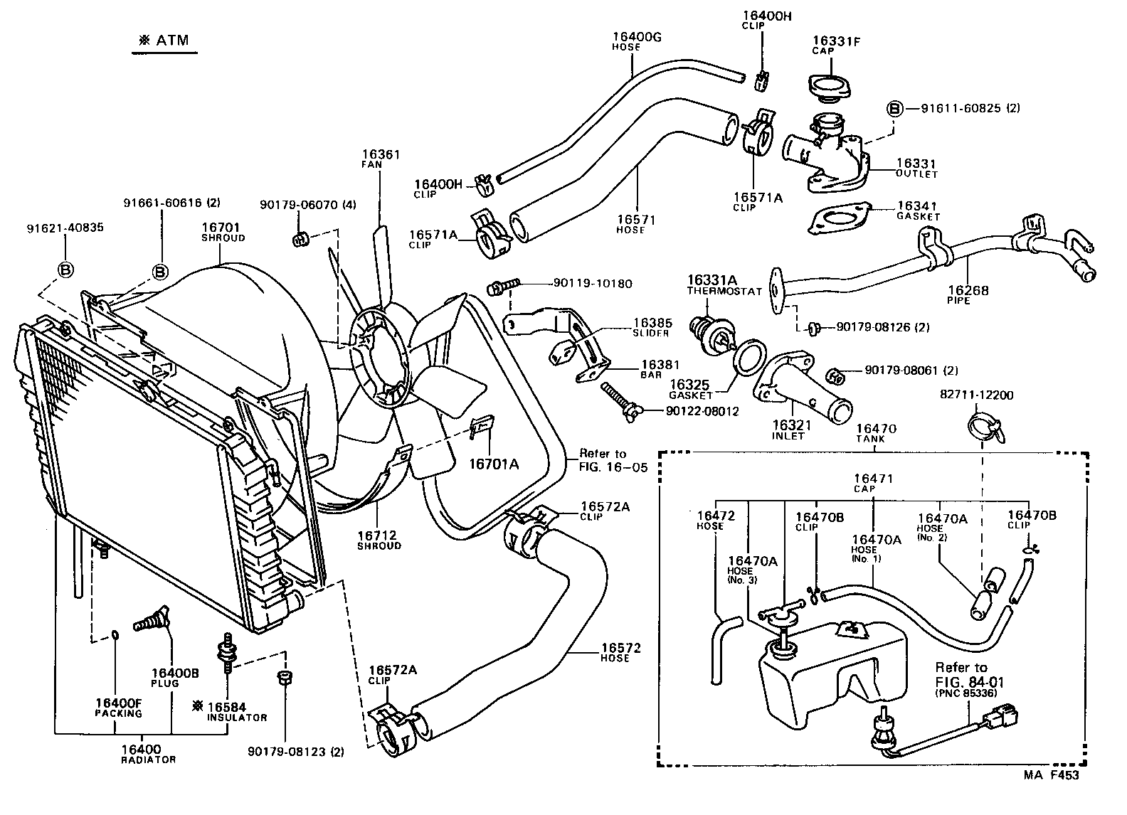 16333-13130 HOUSING, WATER OUTLET product image