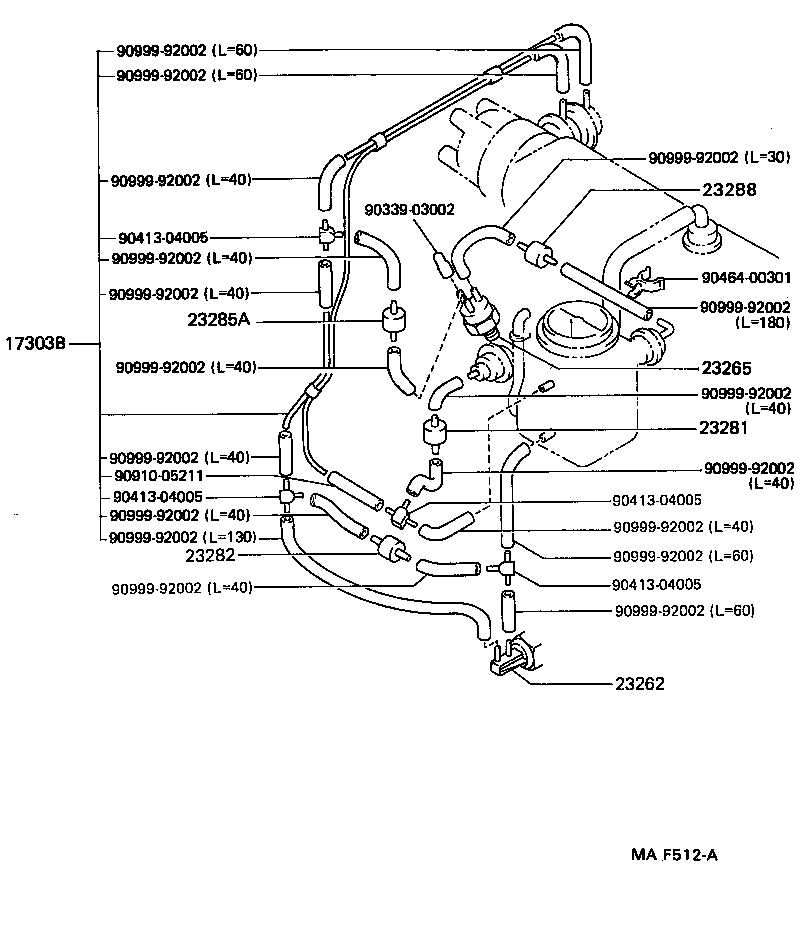25862-11010 BRACKET, VACUUM SWITCHING VALVE product image