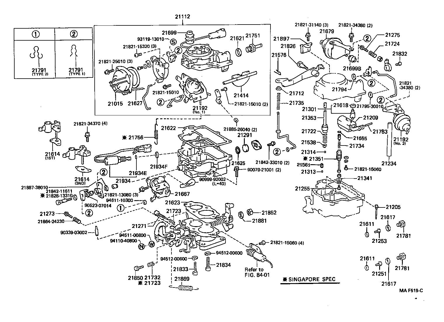 21192-11840 BREAKER product image
