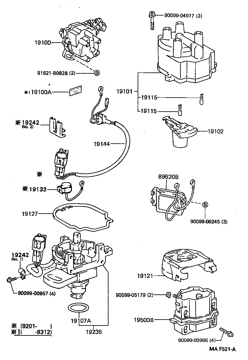 19235-11070 HOUSING, DISTRIBUTOR product image