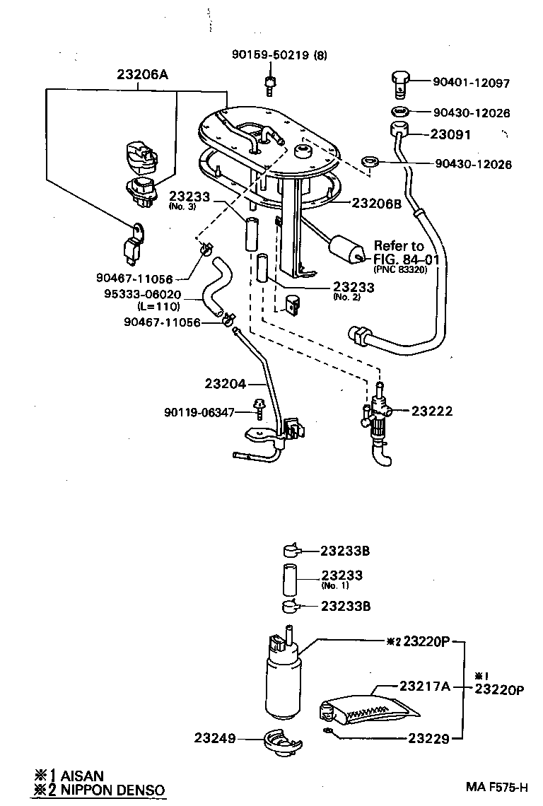 22030-74020 BODY ASSY, THROTTLE W/MOTOR product image