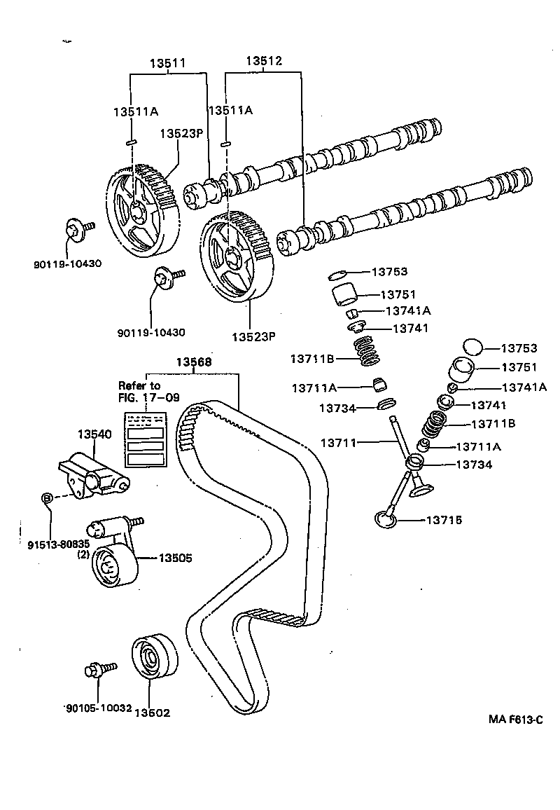 13715-74100 VALVE, EXHAUST product image