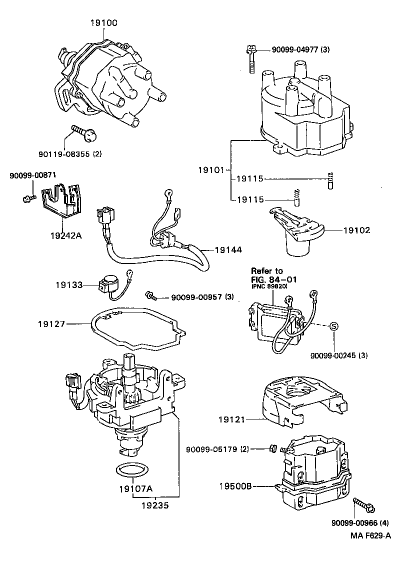 19127-02030 PACKING, DUST PROOF product image