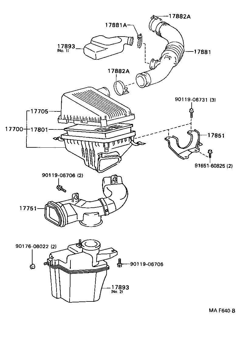 17705-02050 CAP SUB-ASSY, AIR CLEANER product image