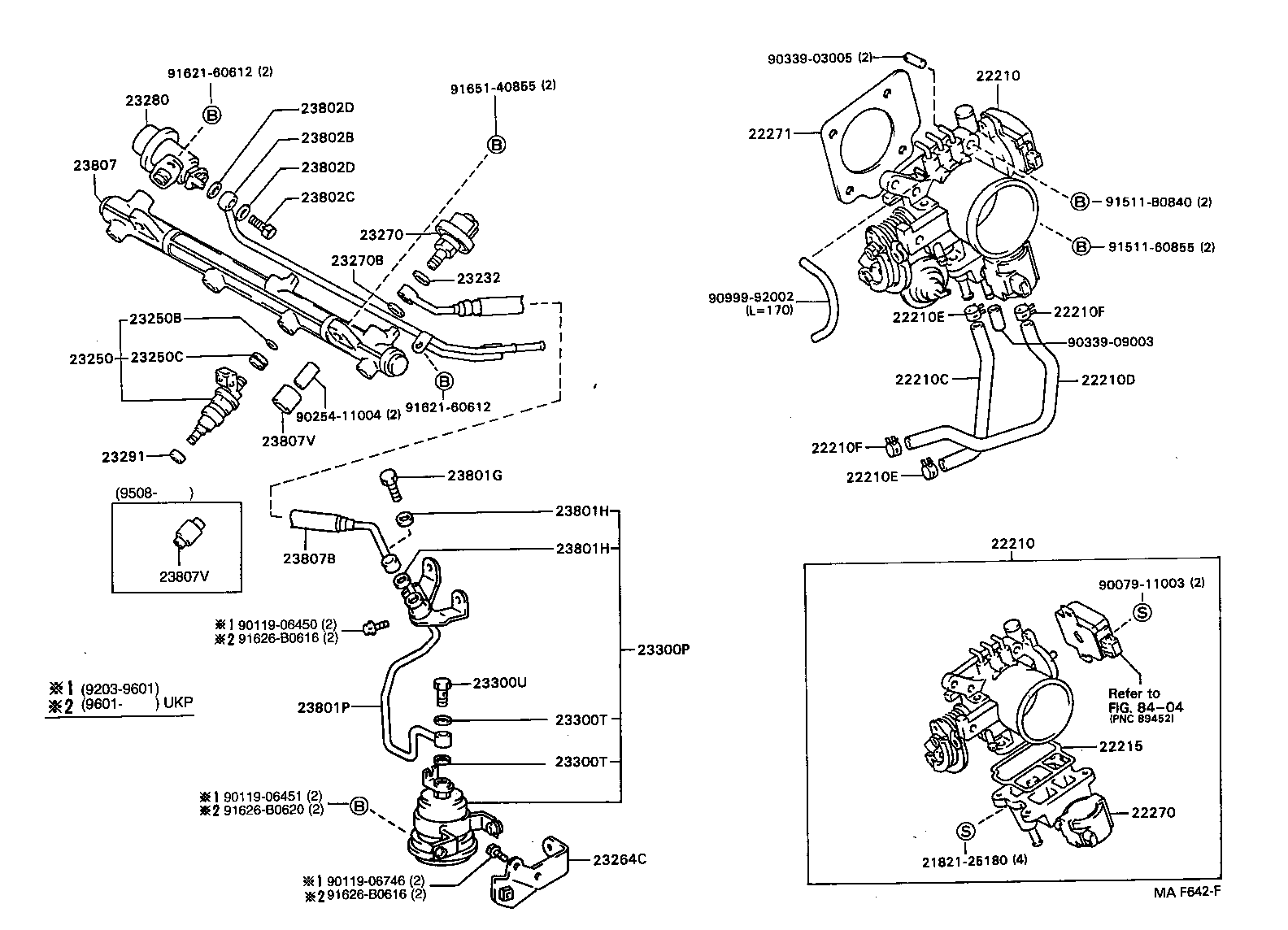 22271-02020 GASKET, THROTTLE BODY product image