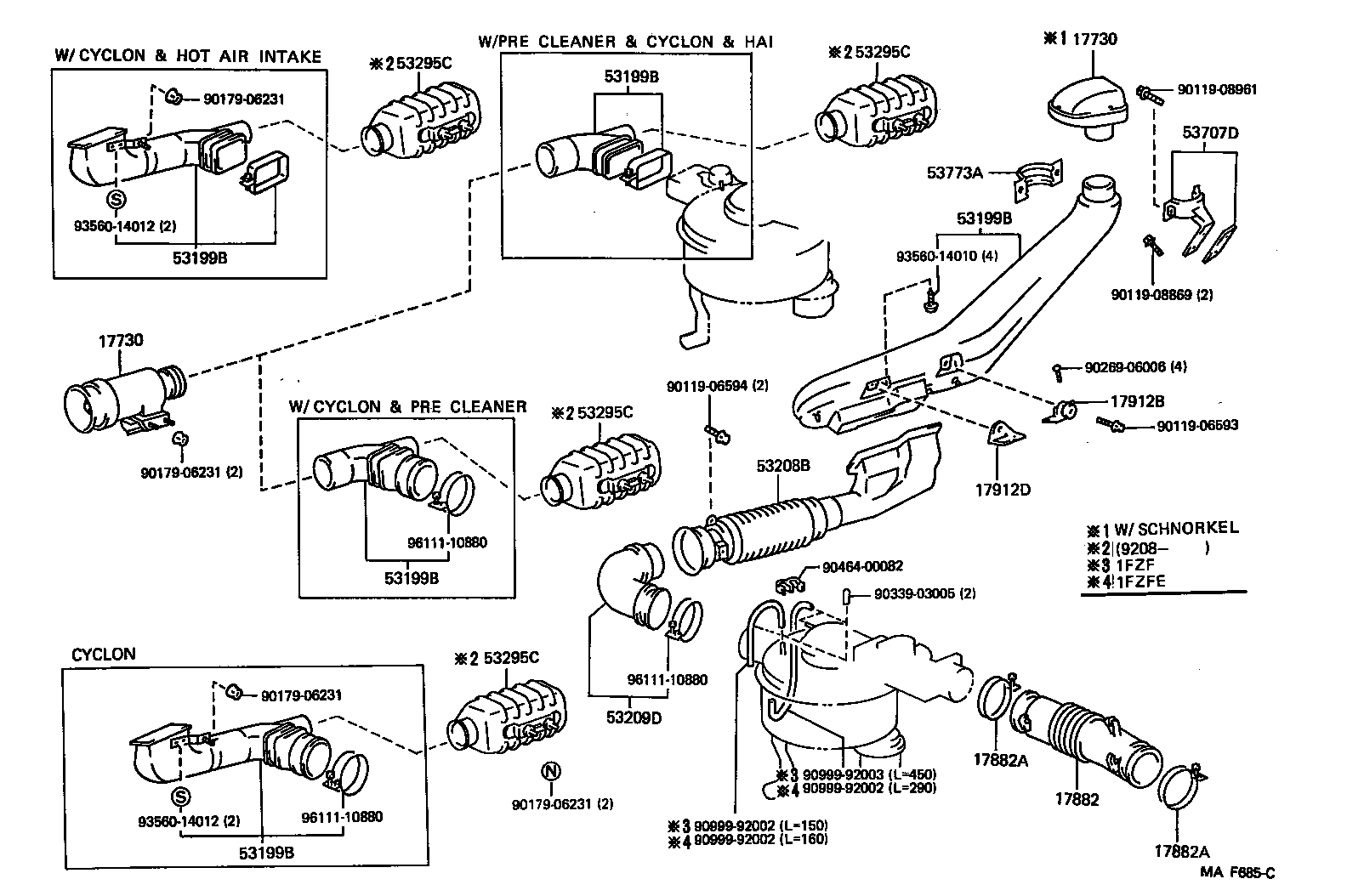 17700-17030 CLEANER ASSY, AIR product image
