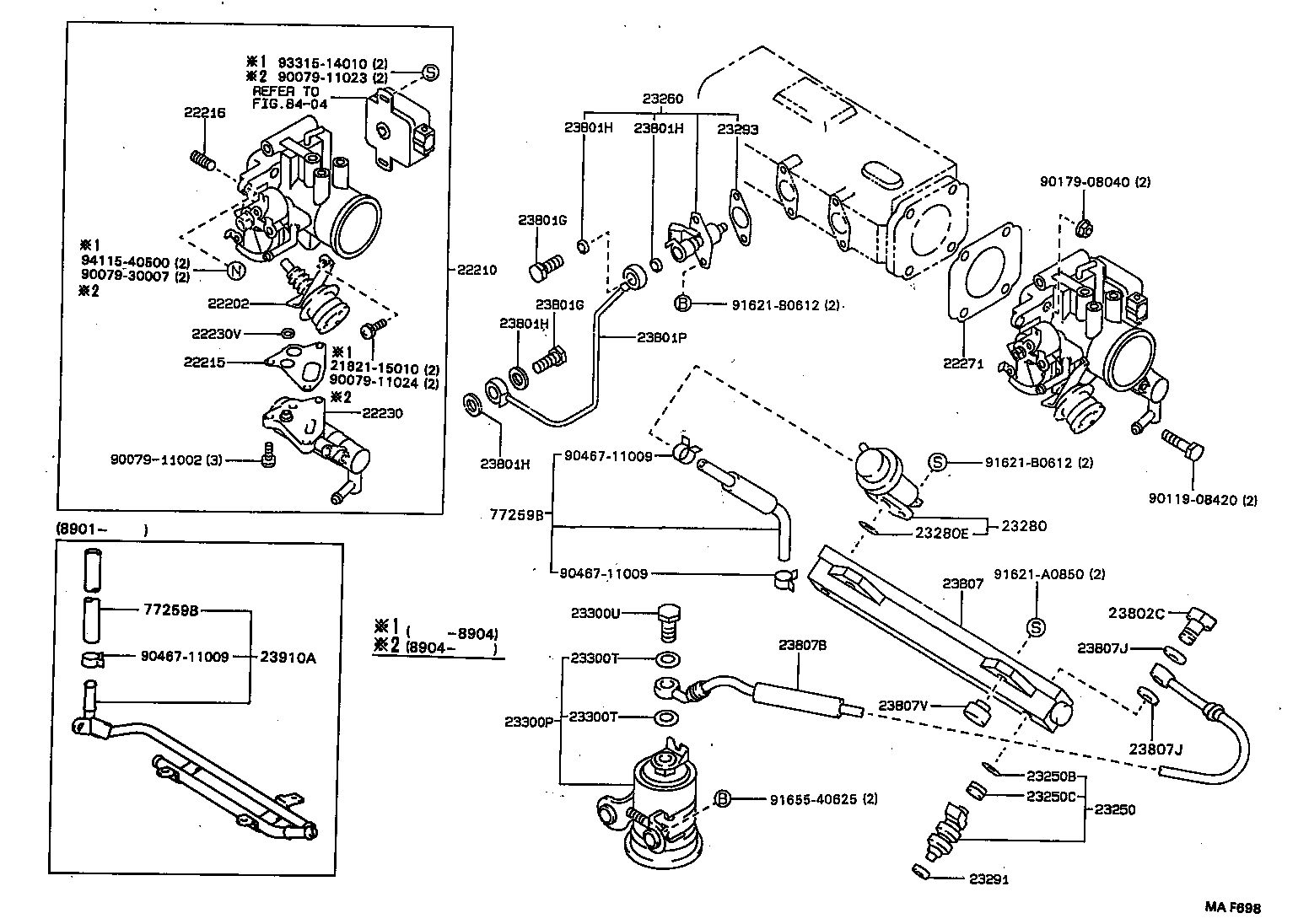 23209-16060-01 INJECTOR ASSY, FUEL product image